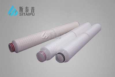 坚固耐造·精密过滤｜304不锈钢骨架PP微孔折叠滤芯 工业流体过滤优选