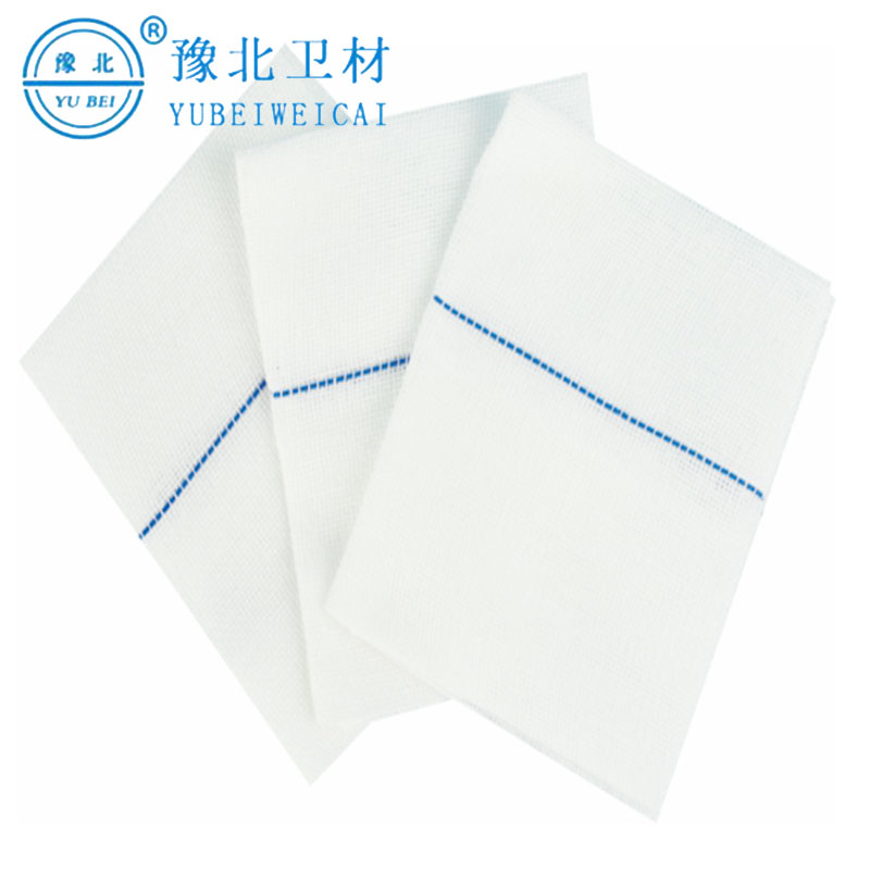 显影纱布块