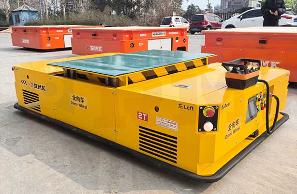 睿迈科舵轮全向车：打破空间局限，助力工厂重载智能搬运