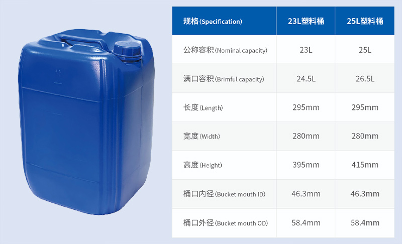 23L/25L塑料桶
