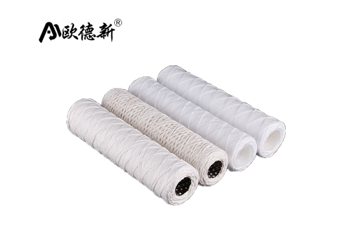 不锈钢骨架脱脂棉线绕滤芯